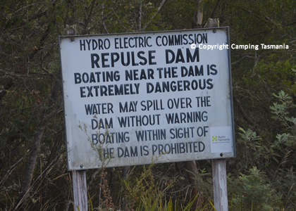 camping repulse dam
